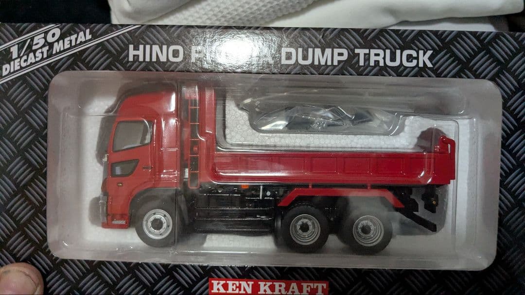KEN KRAFT HINO ダンプトラック 1/50