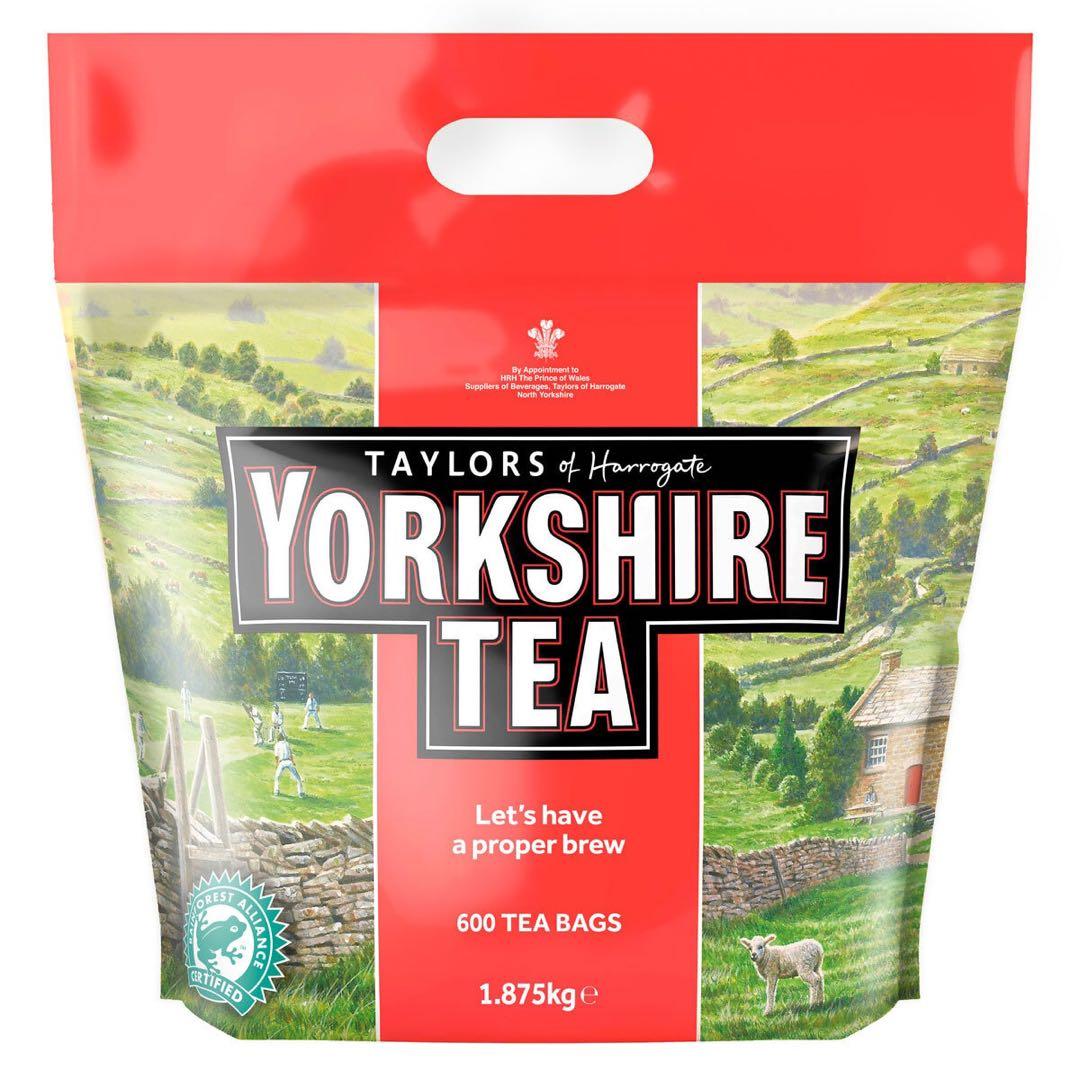 【期間限定】Yorkshire Tea 600袋　ヨークシャーティー 1875g