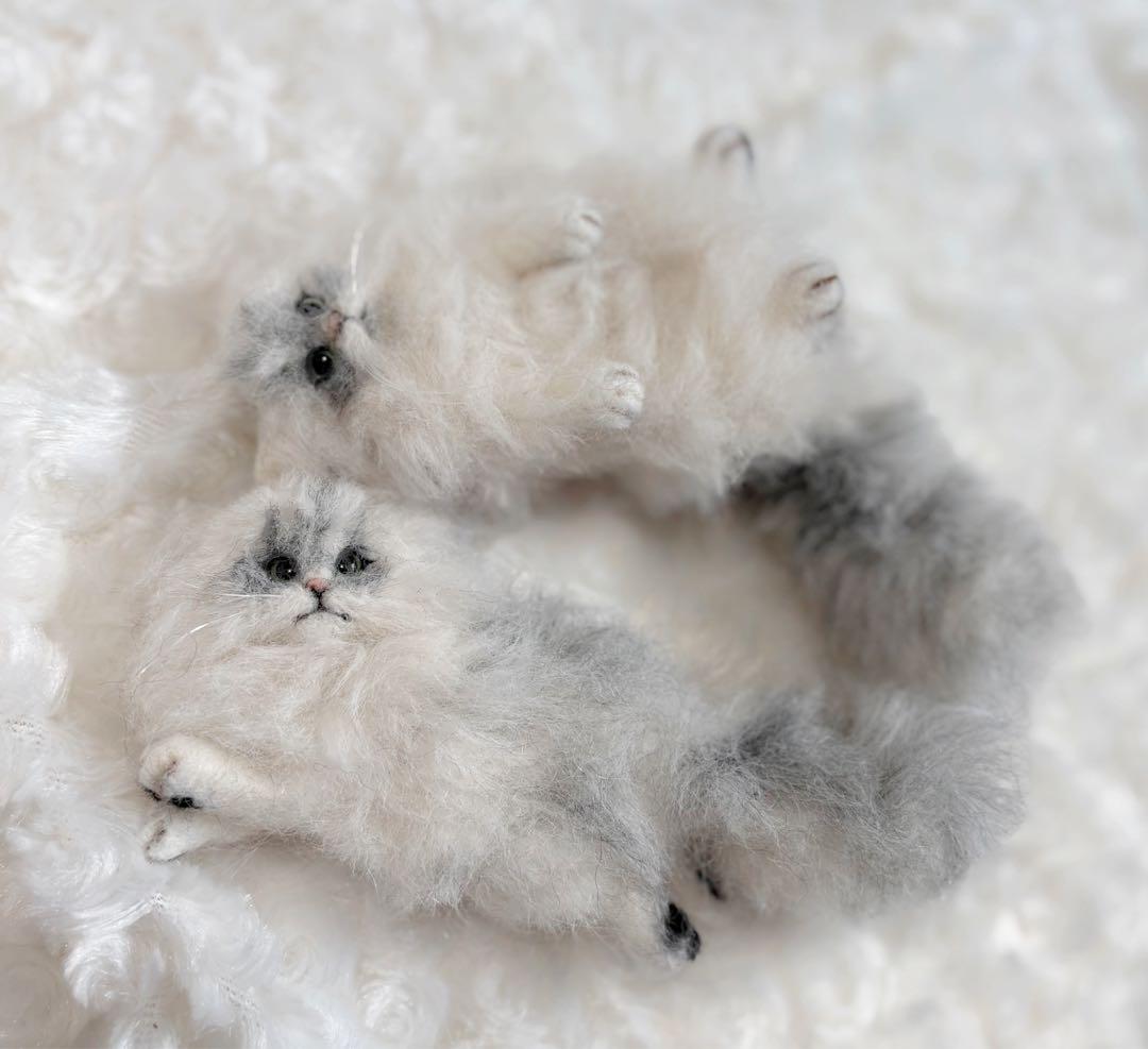 羊毛フェルト　猫オーダーページ