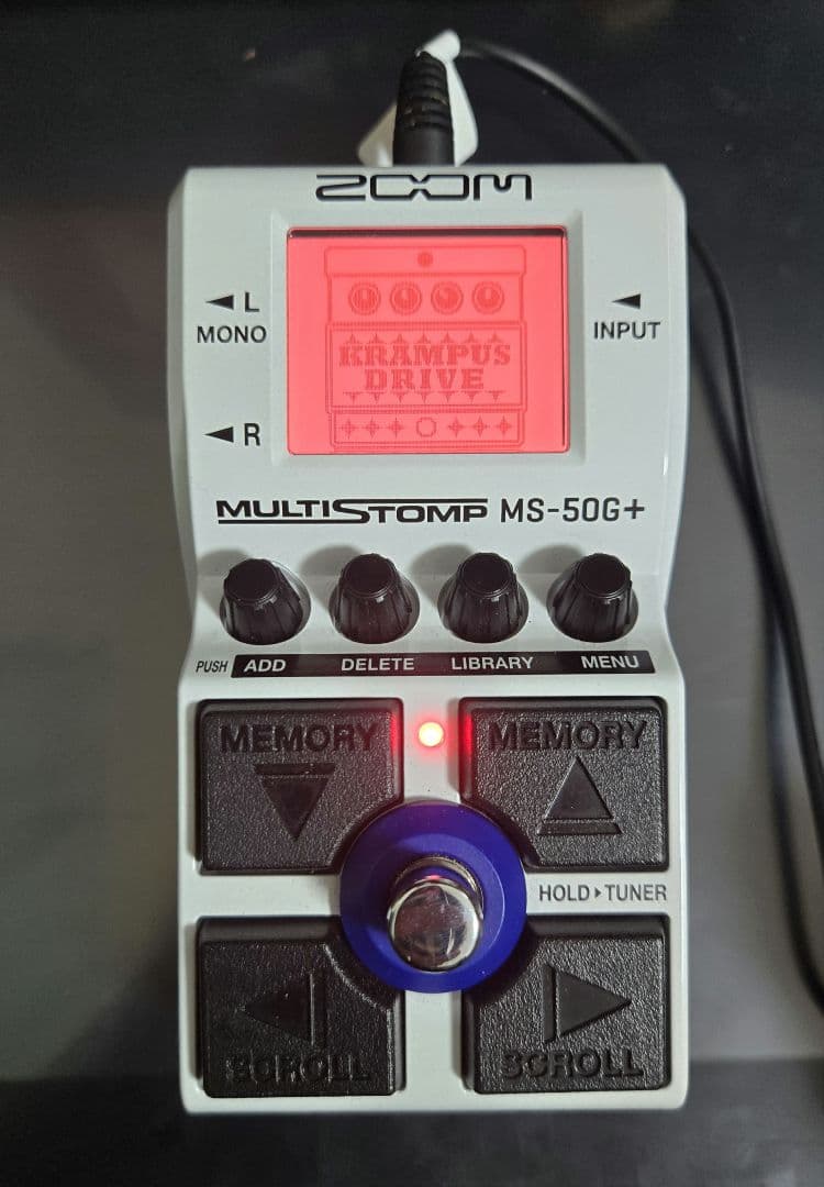 ZOOM MULTISTOMP MS-50G+ ギターエフェクター