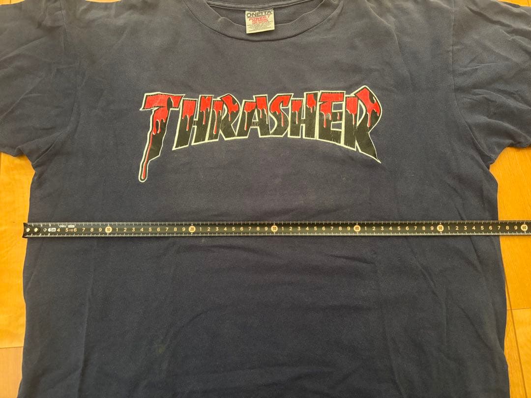 90s thrasher Tシャツ L