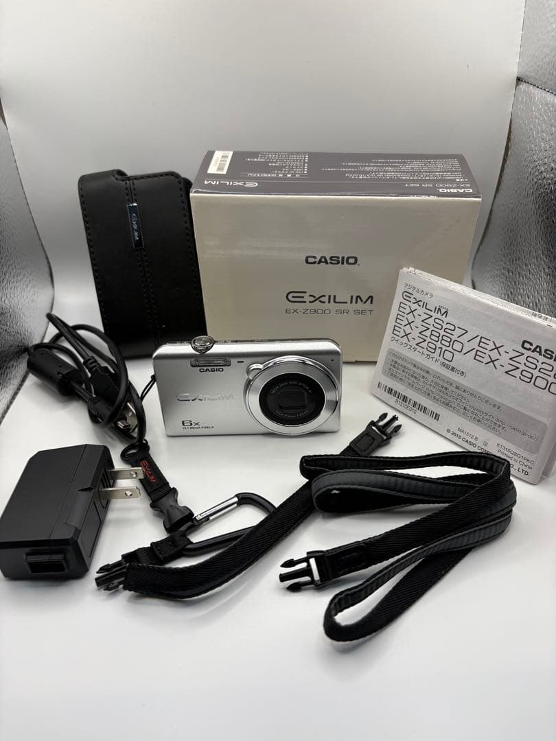 CASIO EXILIM EX-Z900 SR SET コンパクトデジタルカメラ