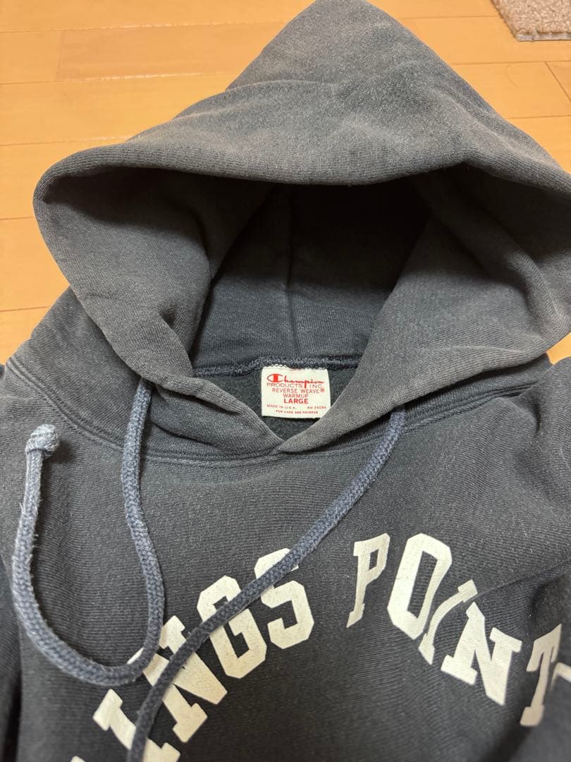 OSHMAN'S 別注 USA製 赤タグ Champion パーカー L