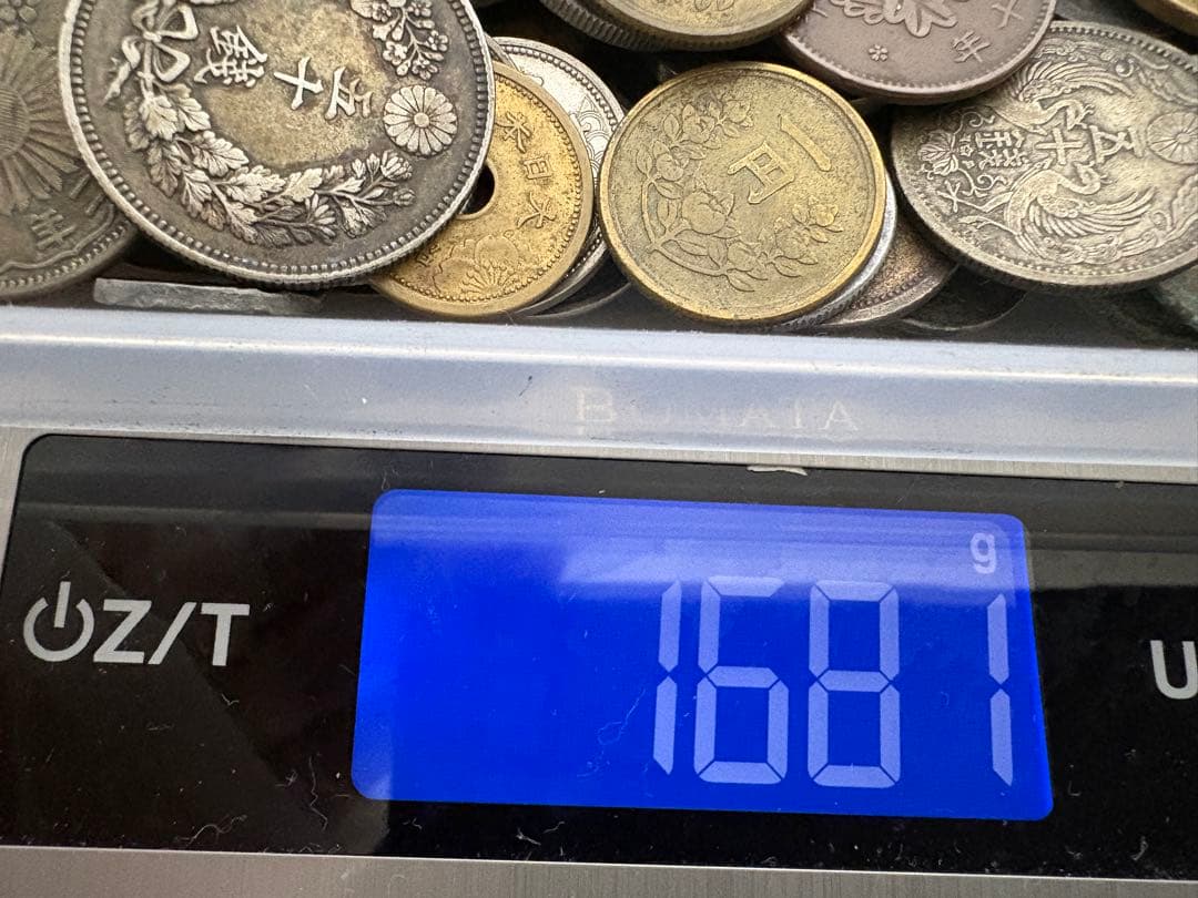 古銭まとめ　1681g 銀貨　鳳凰他