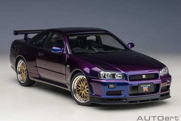 自動車 AUTOart NISSAN SKYLINE GT-R V-SPEC II