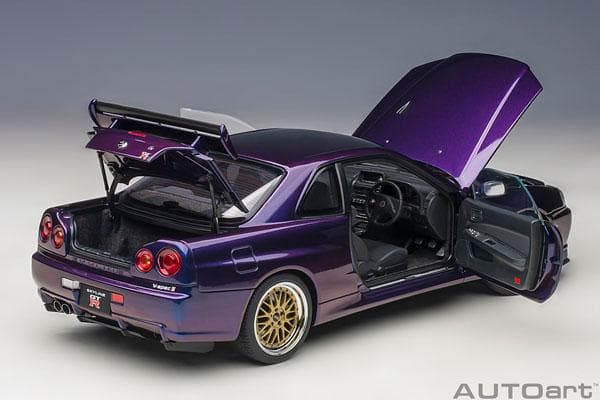 自動車 AUTOart NISSAN SKYLINE GT-R V-SPEC II