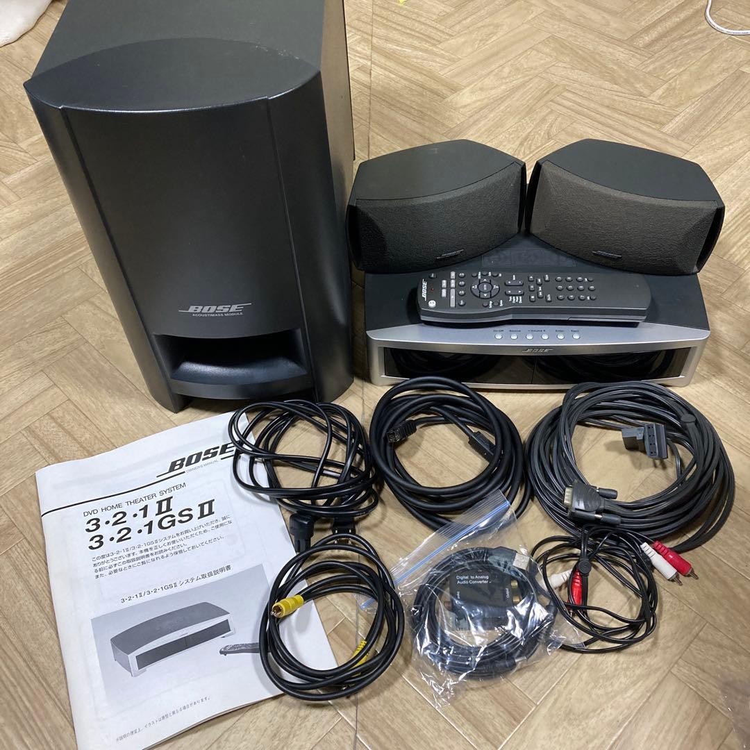 WT114 BOSE DVD ホームシアター 3 2 1 GS Ⅱ