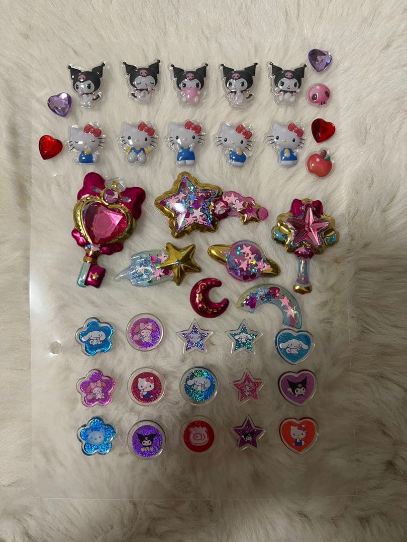 シール帳　ぷくぷくシール