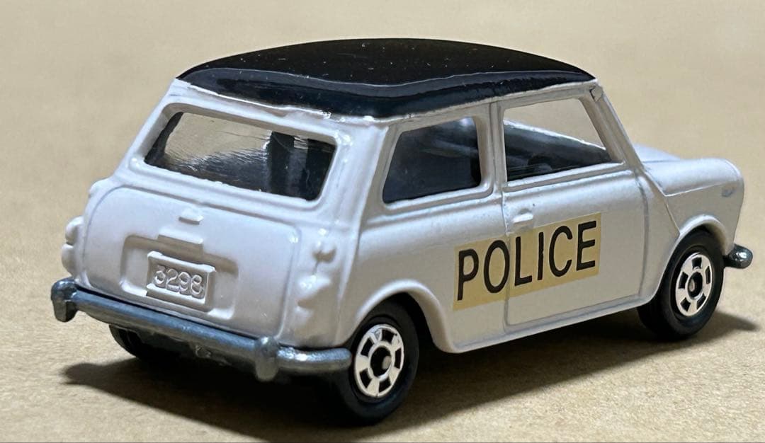 トミカ ミニクーパー トラフィック特注 ポリスカー②