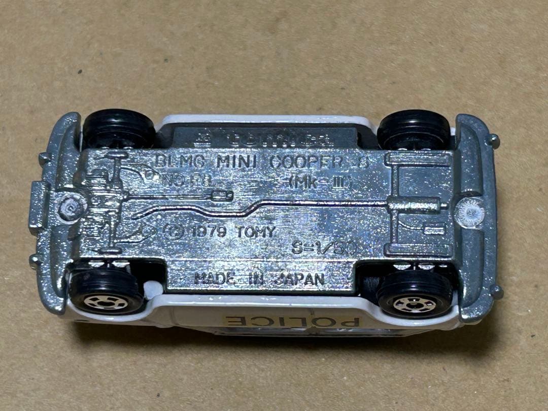 トミカ ミニクーパー トラフィック特注 ポリスカー②