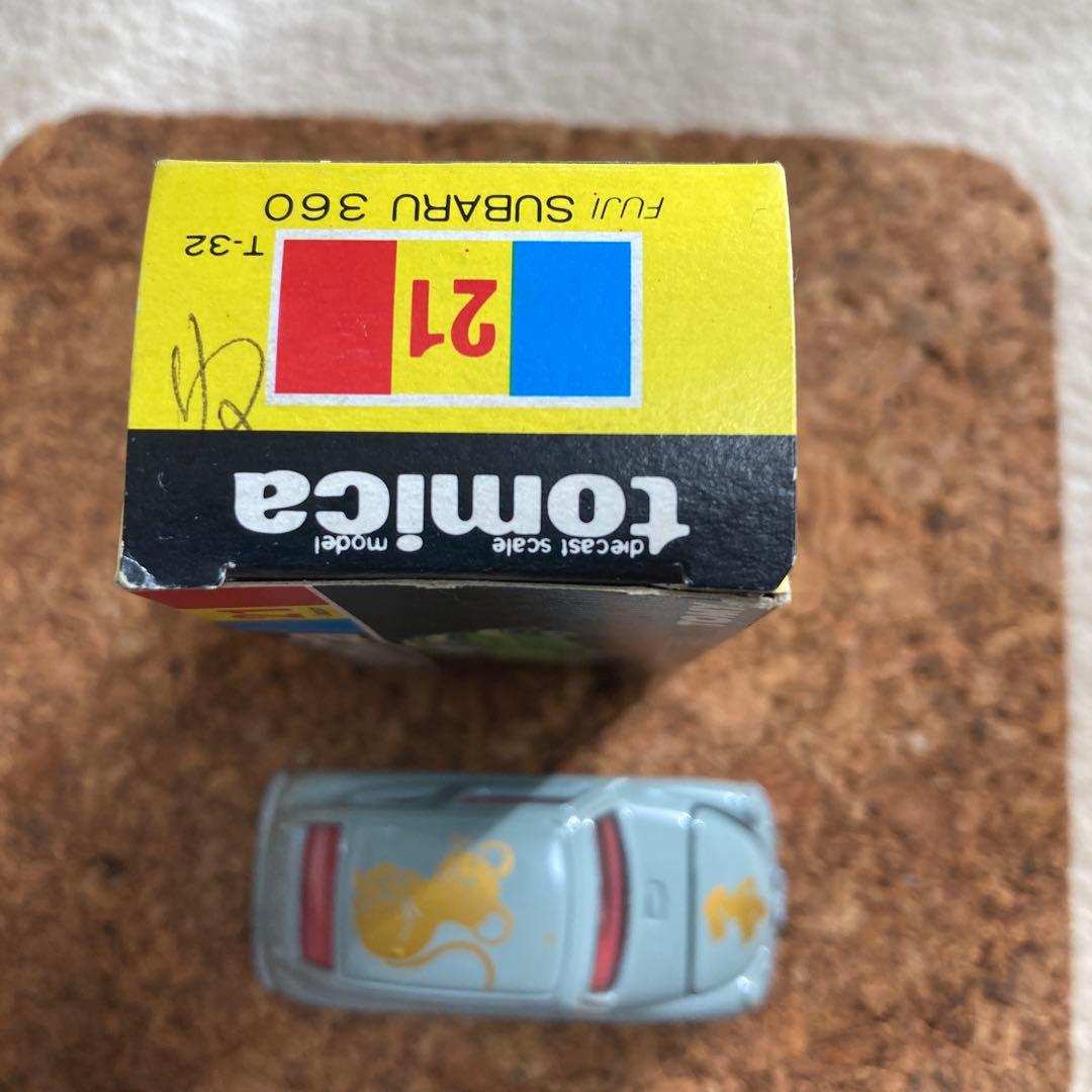 トミカ スズキ360 1/50 ダイキャストミニカー 富士重工 スバル ねずみ