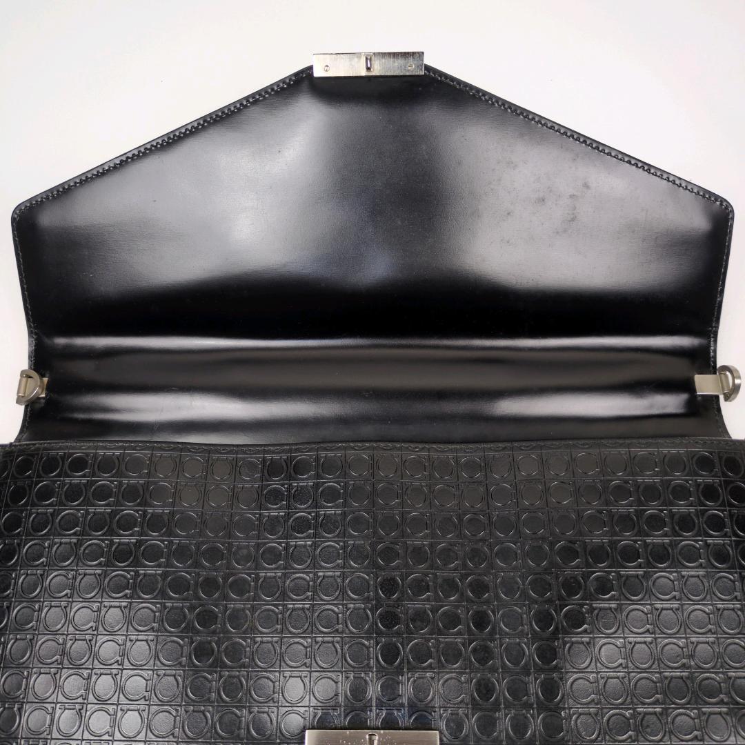 サルヴァトーレフェラガモ ビジネスバッグ ガンチーニ A4 2way ブリーフ