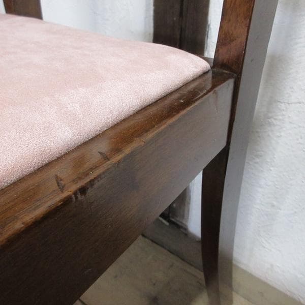 イギリス アンティーク 家具 ダイニングチェア 猫脚 椅子 英国 4766d