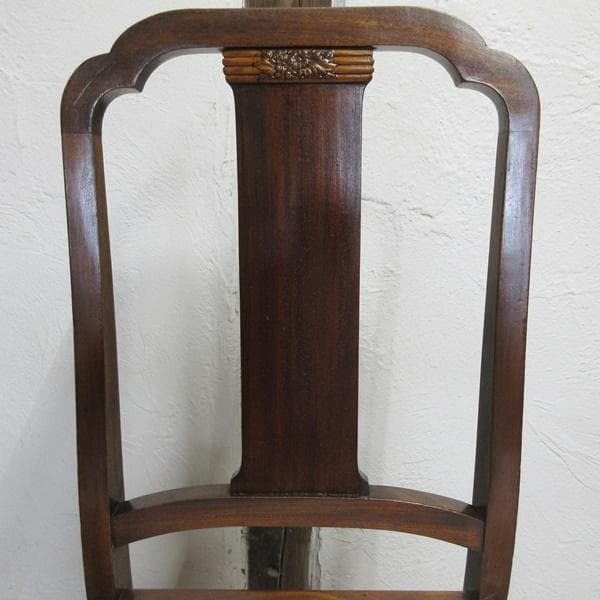 イギリス アンティーク 家具 ダイニングチェア 猫脚 椅子 英国 4766d