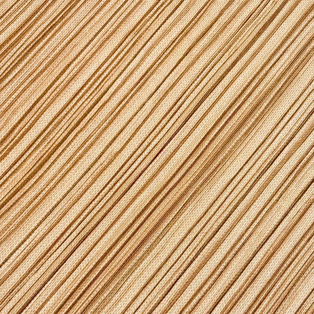 Kamitani様プリーツプリーズ サルエルパンツ ベージュ系　イッセイミヤケ