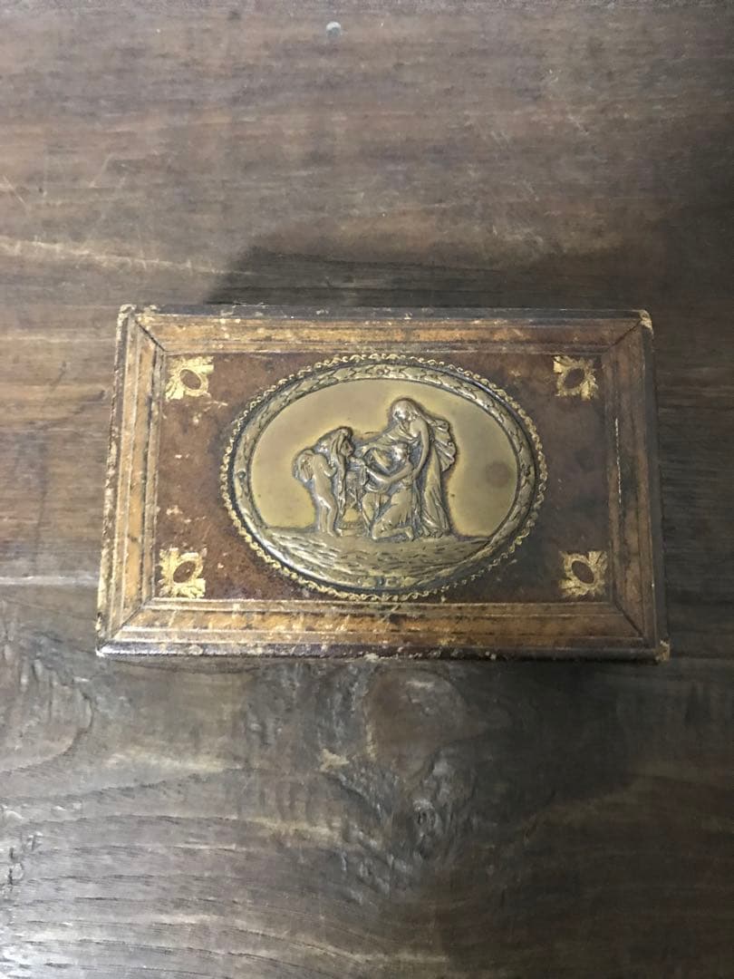 古道具　シガーケース　ジュエリーボックス