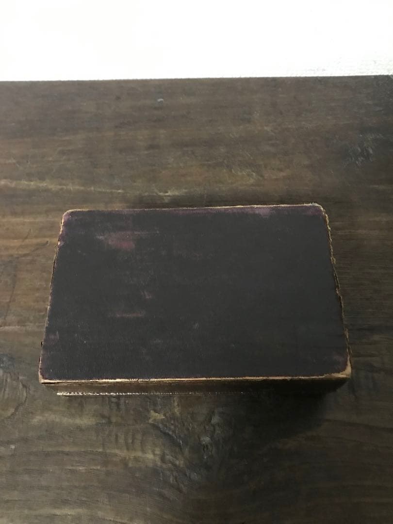 古道具　シガーケース　ジュエリーボックス