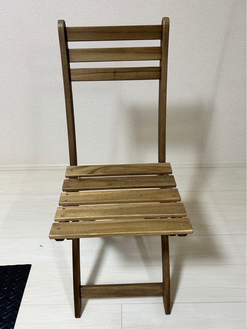 IKEA　アスクホルメン テーブル チェア2脚セット【引き渡しor着払い】