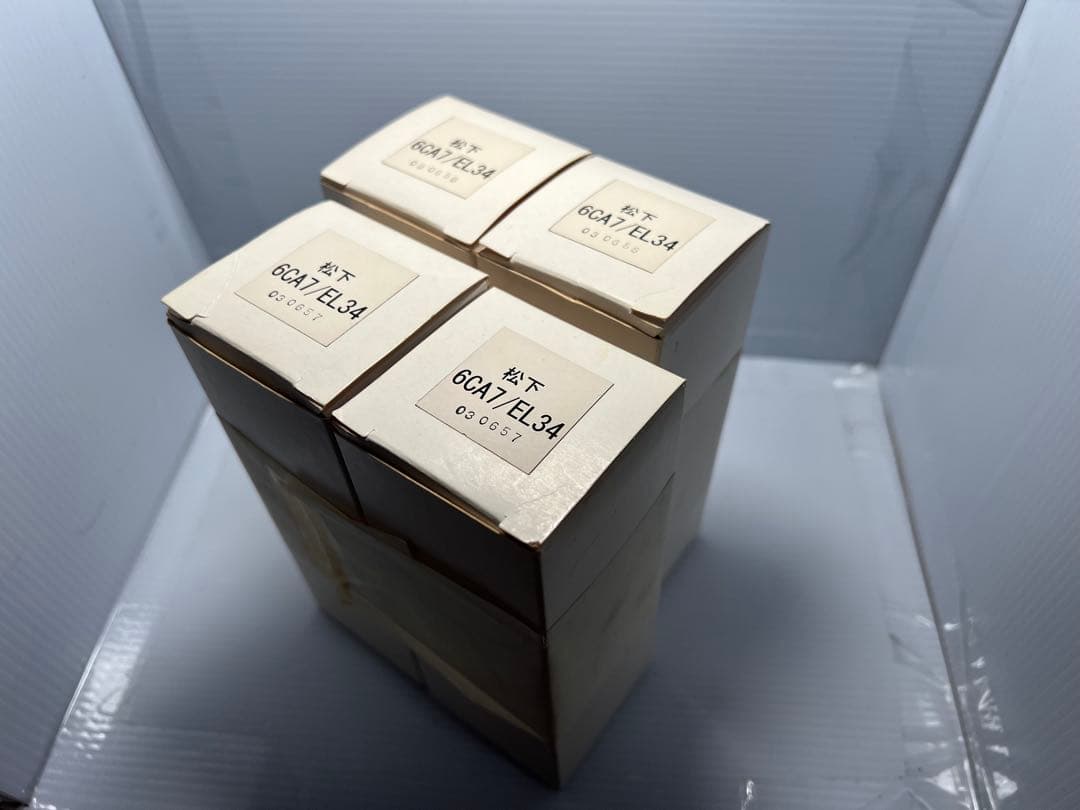 松下 6CA7/EL34 真空管 4本セット 日本製