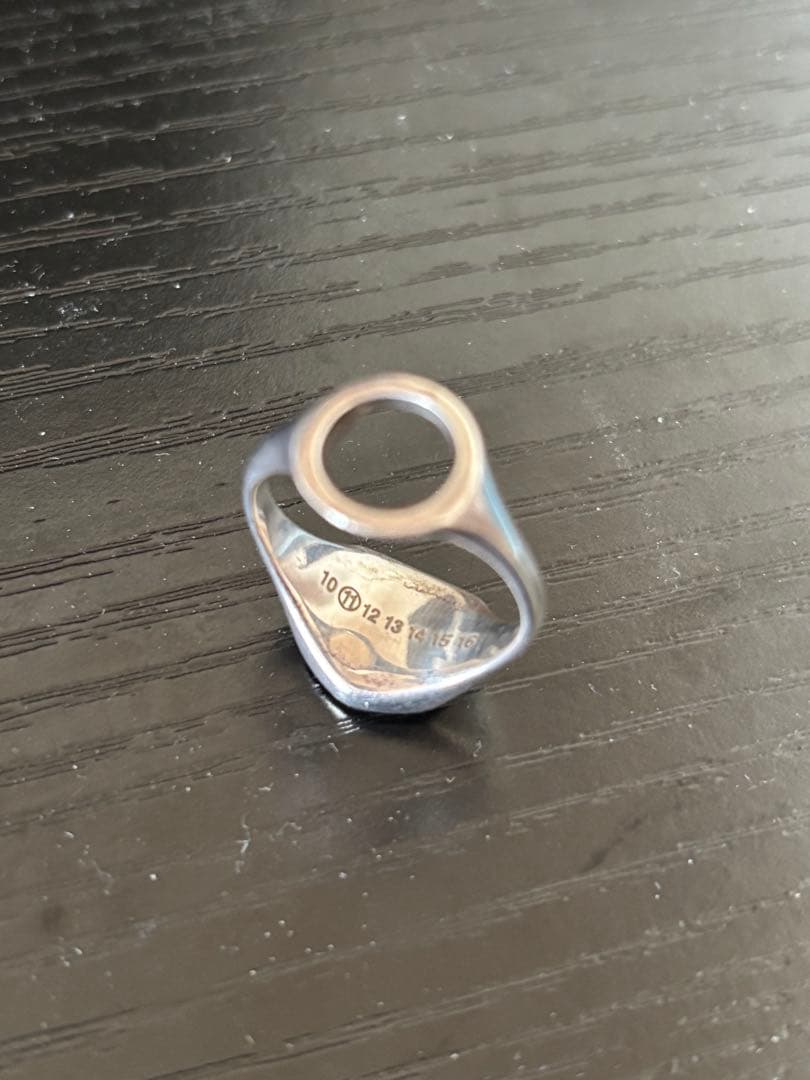 maison margiela シルバー シグネットリング silver925
