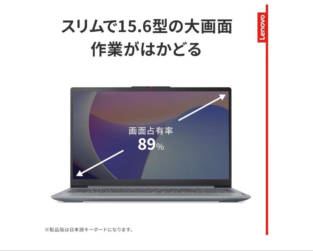 Lenovo Ryzen 5 5625U 15.6インチノートPC