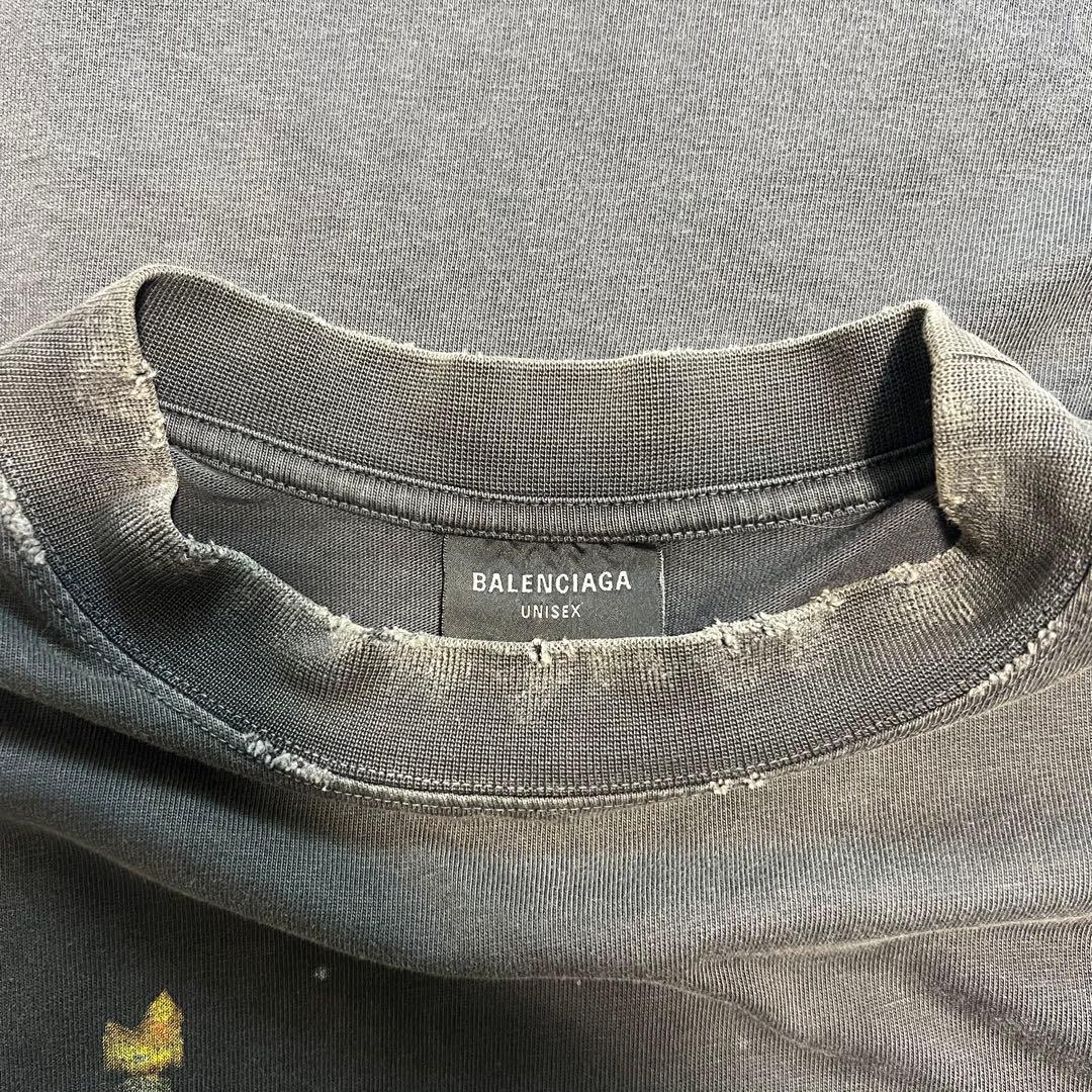 平本蓮着用　BALENCIAGA PARIS LIVERTY 自由の女神Tシャツ