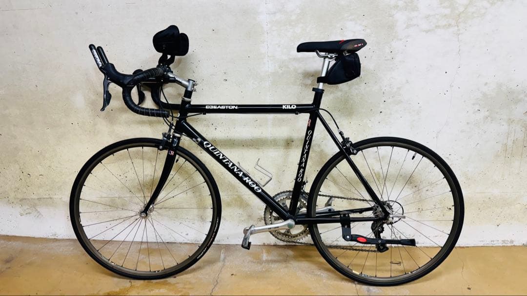 トライアスロン　ロードバイク ブラック