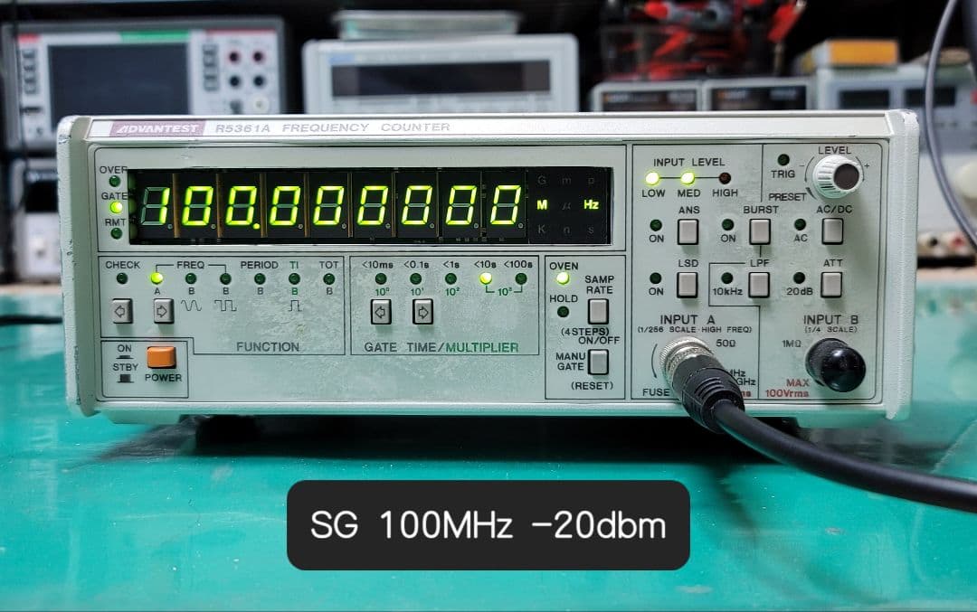 ADVANTEST R5361A 0.2mHz-1000MHz 周波数カウンター