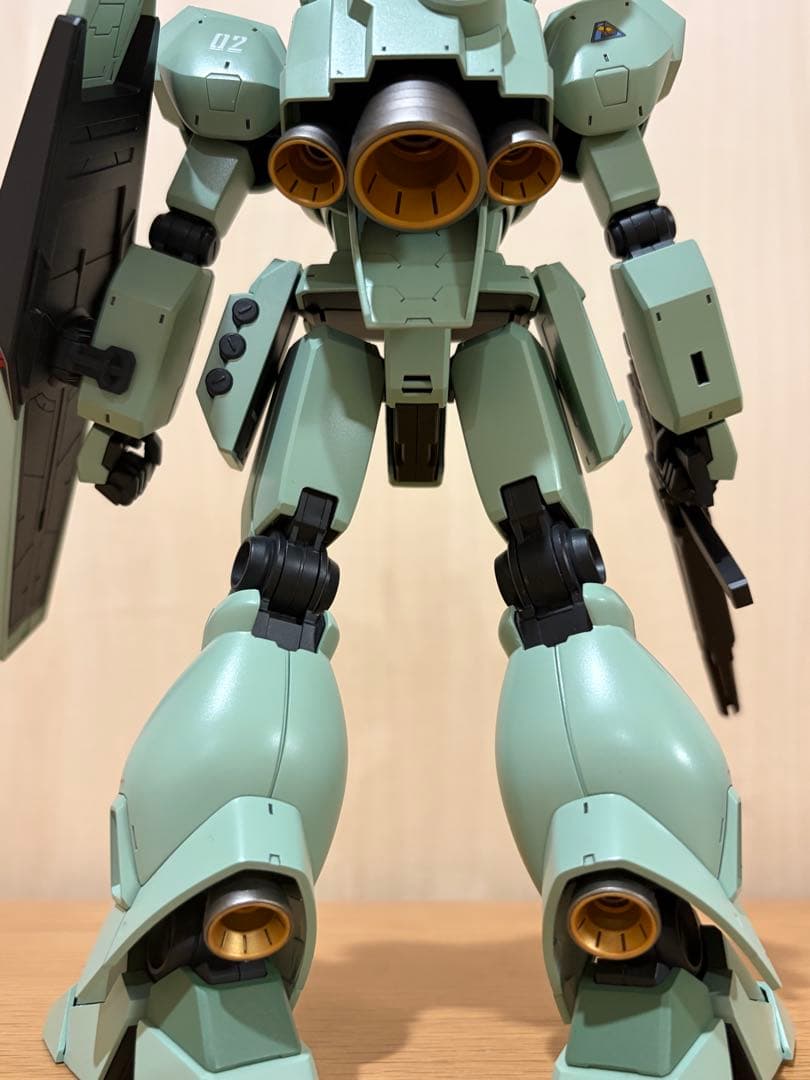 mgジェガン全塗装完成品　ユニコーンカラー