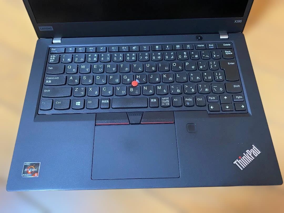 Windowsノート本体 Think Pad X395 Ryzen5PRO 3500U 8GB 256GB