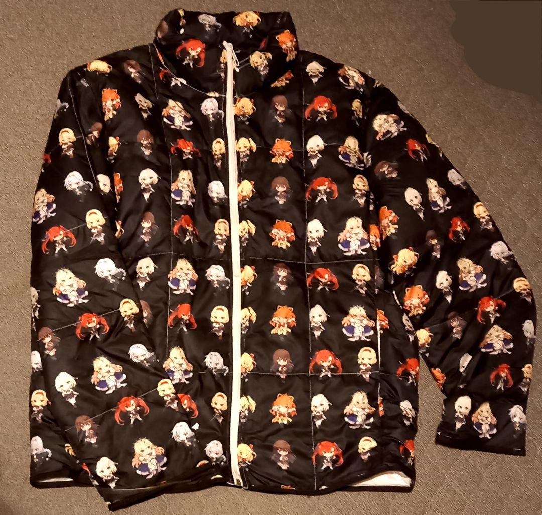 ノラと皇女と野良猫　ノラとと　フルグラフィックダウン　ジャケット