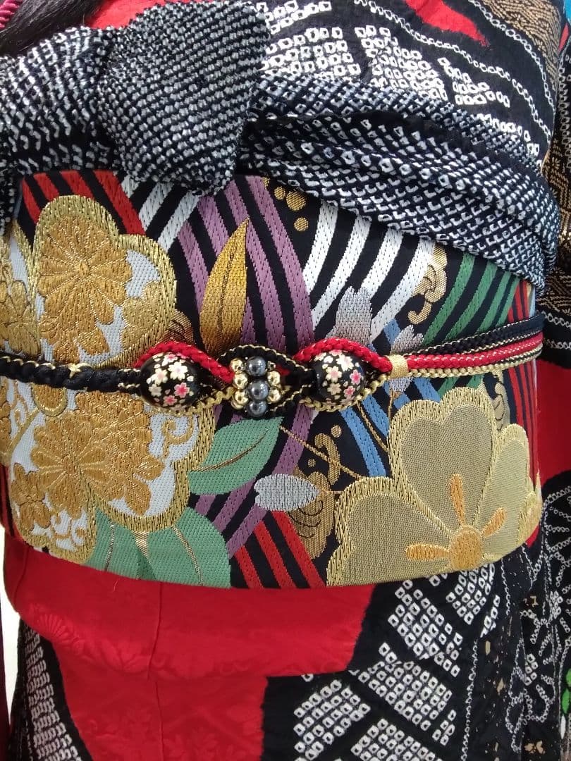 【専用】振袖正絹絞り、成人式、襦袢