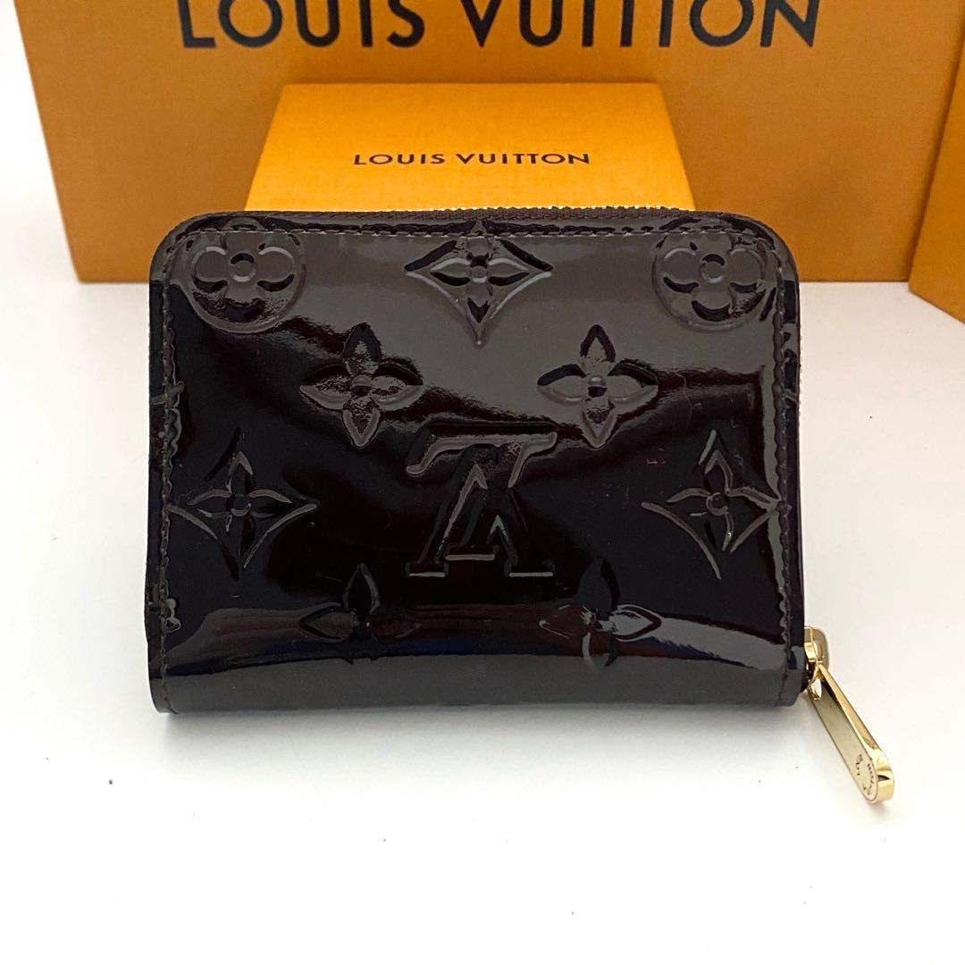 未使用品　ルイヴィトン　ジッピーパース　ヴェルニ　ミニ財布　ケース