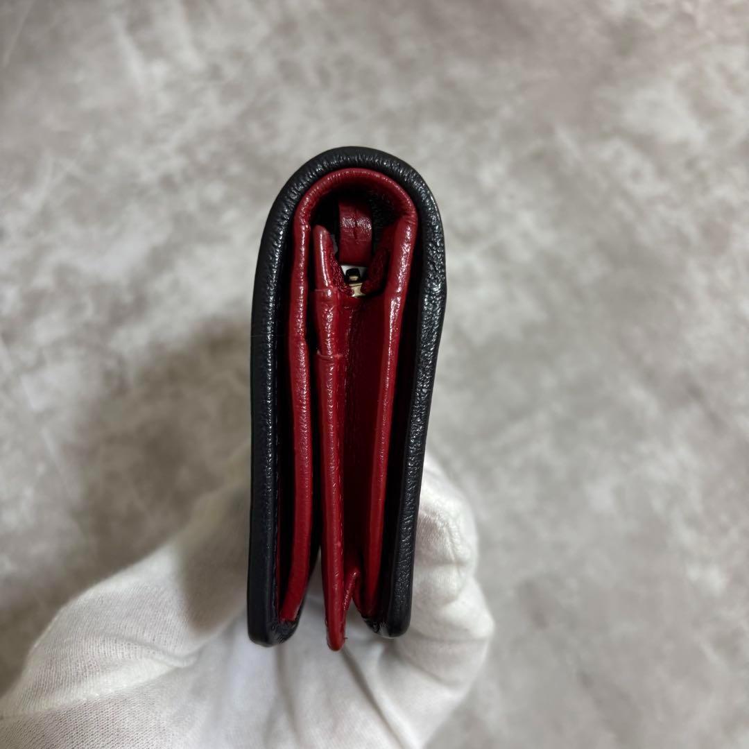 J105 GUCCI グッチ　二つ折り財布 GG マーモント キルティング