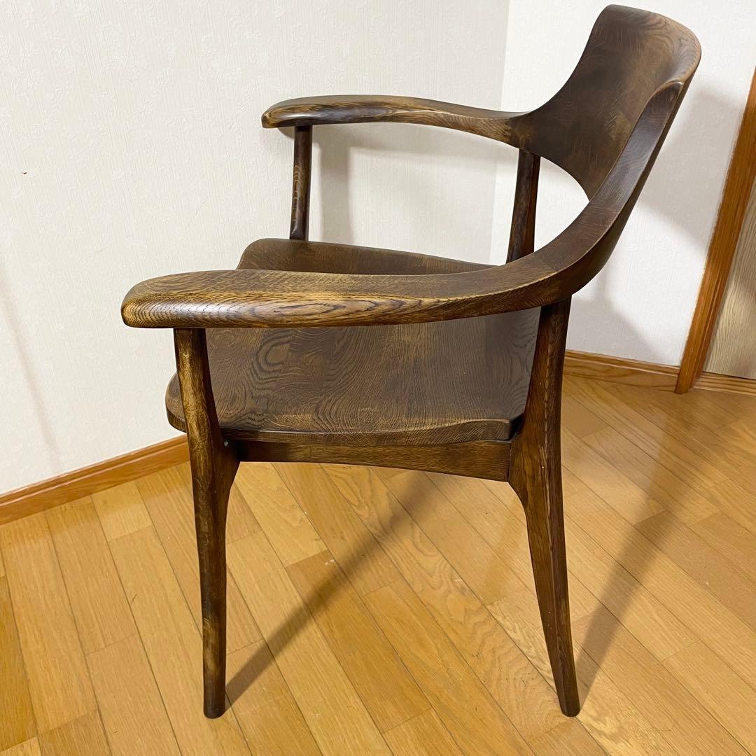 【天然木 ナラ】 チェア 大塚家具 サイズ630/547/751mm 希少品