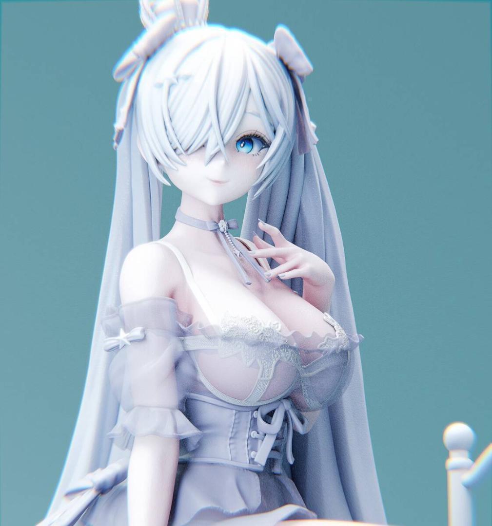 カ*リ様 シンデレラ NIKKE　勝利の女神　ニケ　1/7　20ｃｍ ガレキ 未