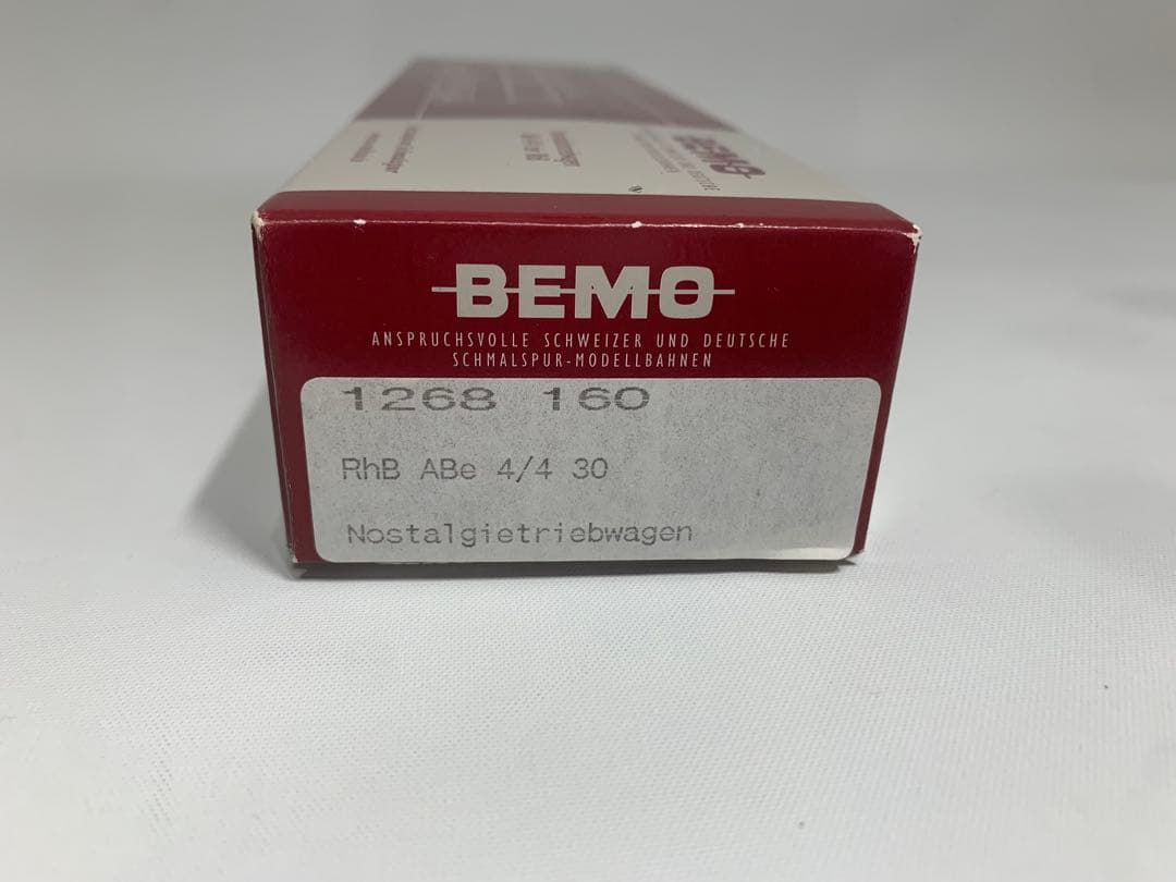 【付属品未開封】Bemo 1268 160 ABe4/4 30 ベルニナ　HOm