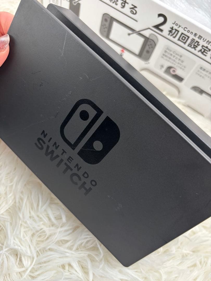 Nintendo Switch グレー ケース付き【訳あり】