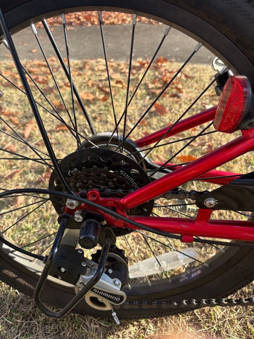 アサヒサイクル　DRIDE Beat 20インチ 前カゴ付き