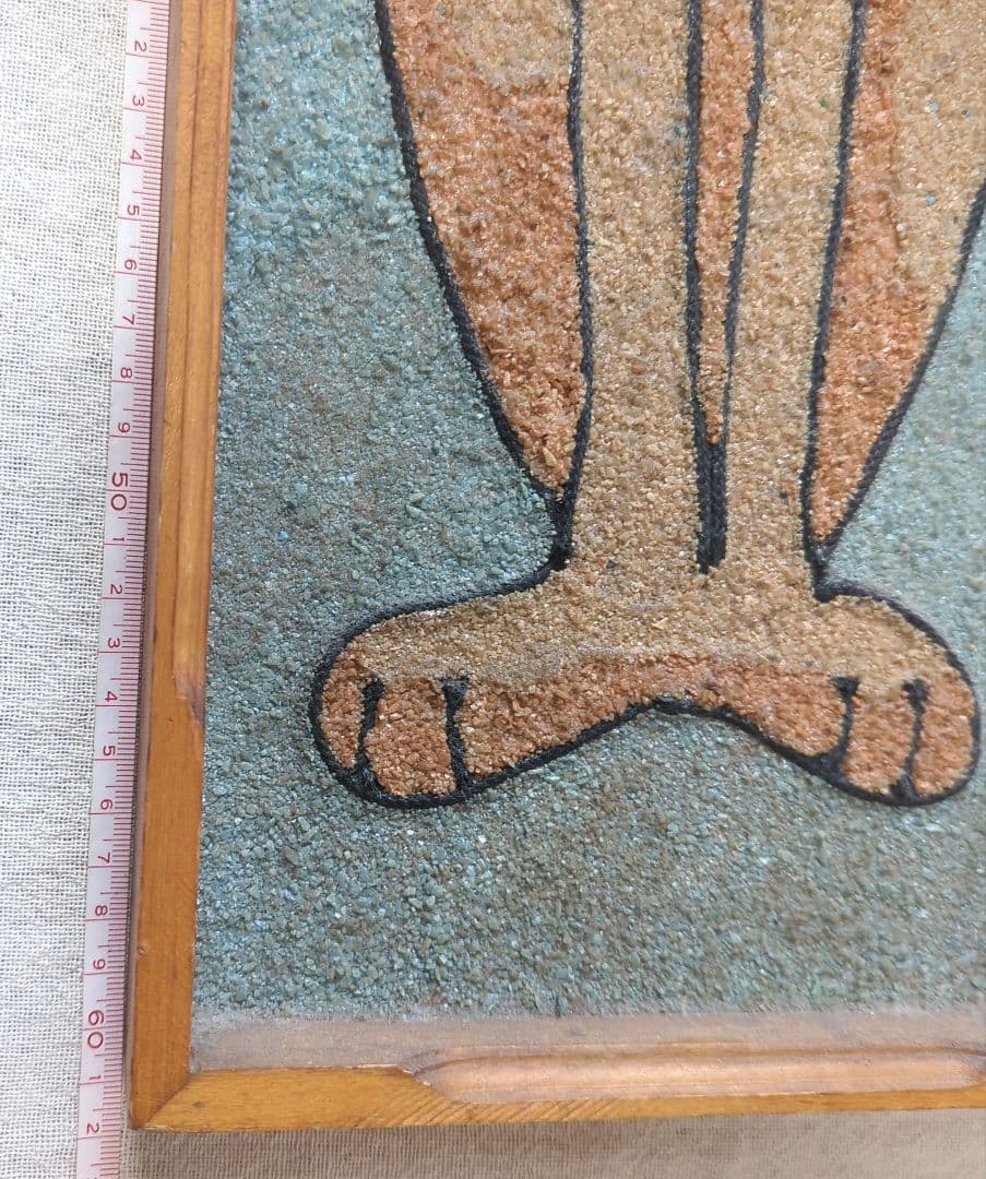 アンティークわんちゃん画壁掛けレア物