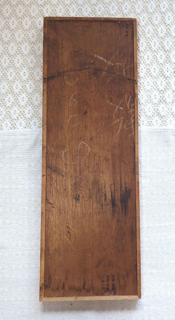 アンティークわんちゃん画壁掛けレア物