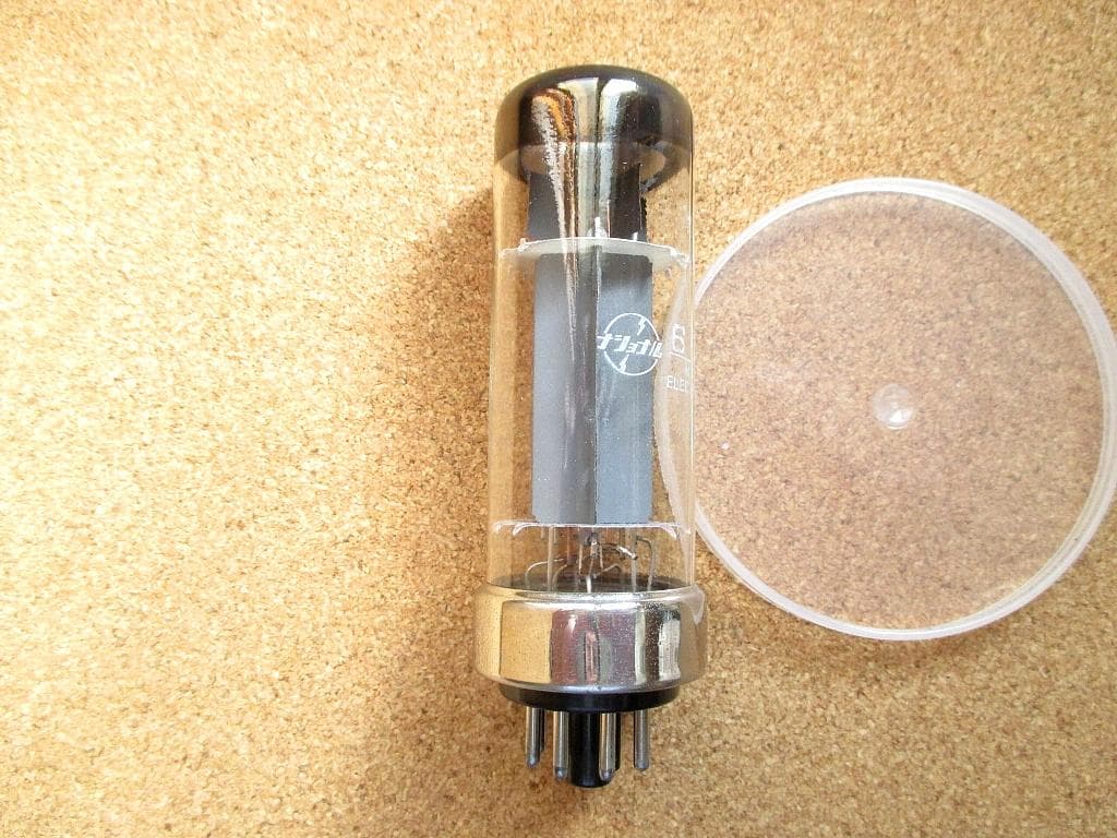 ナショナル　真空管 6CA7 HIFI 金属ベース