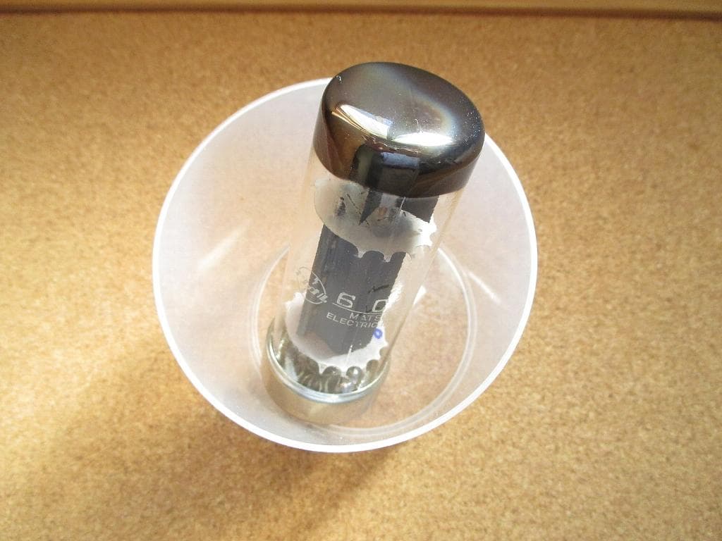 ナショナル　真空管 6CA7 HIFI 金属ベース