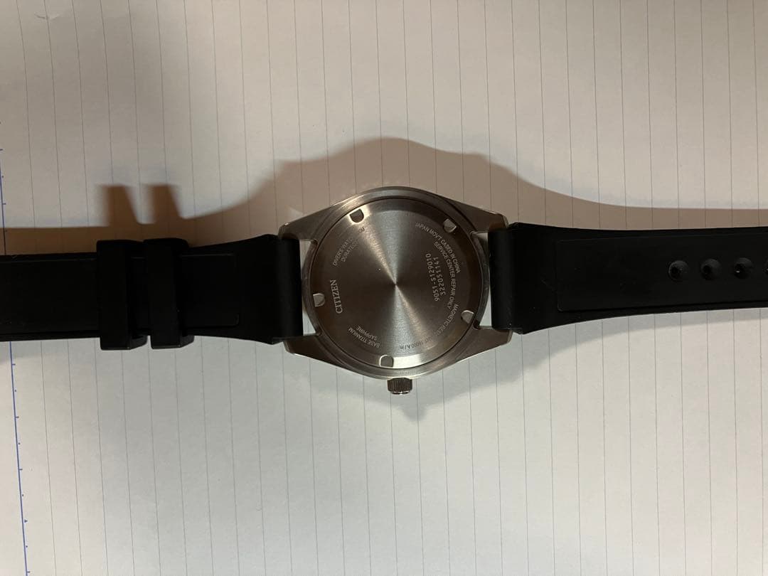CITIZEN ダイバーズウォッチ NB6021-17E黒 ラバーベルト