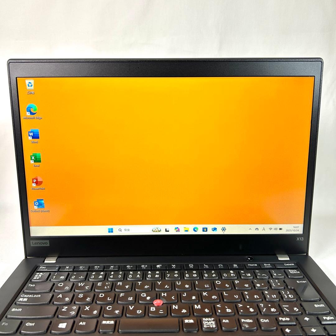 Windowsノート本体 Lenovo ThinkPad X13 Gen1 Ryzen5 Office
