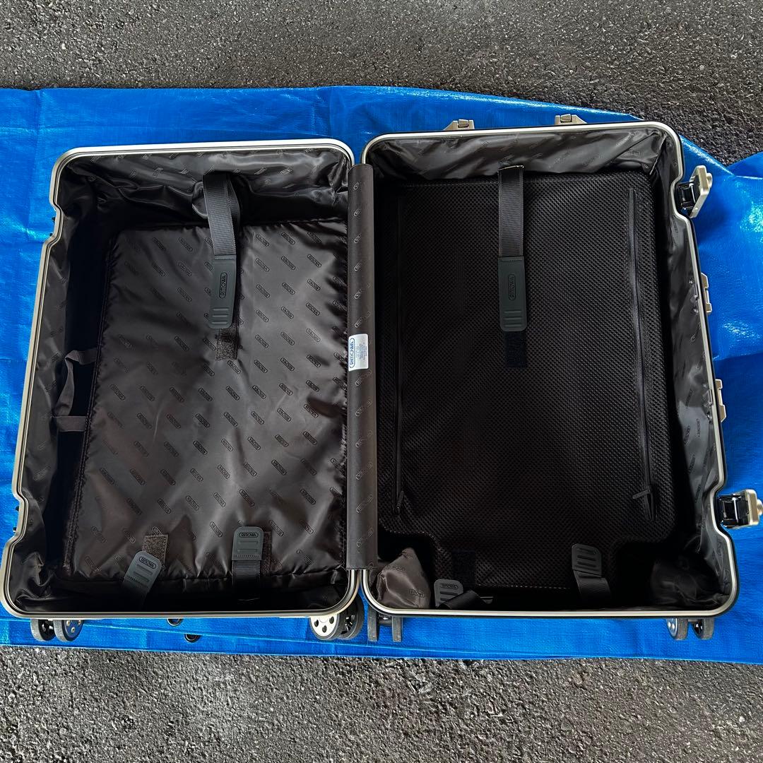 ドイツ製 RIMOWA トパーズ チタニウム 64L TSAロック 4輪