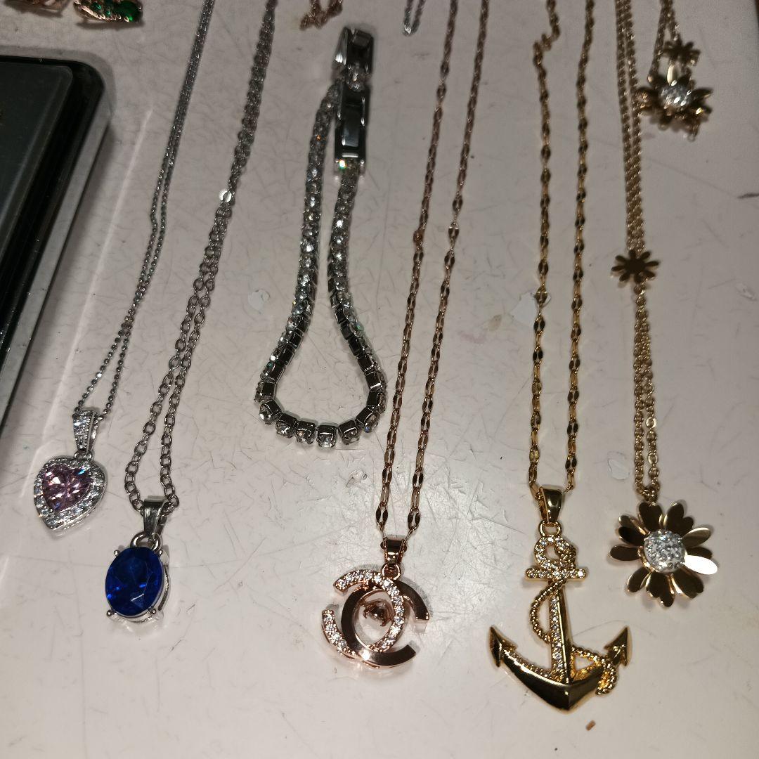 ネックレス　ブレスレット　k18 s925 18kgp 宝石　　等