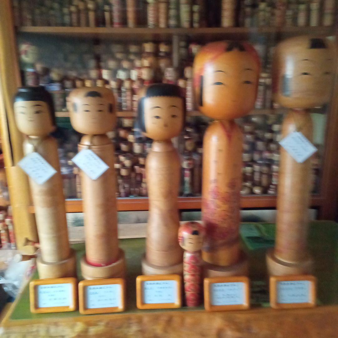 伝統こけし！巨大　こけし祭り特注品5点