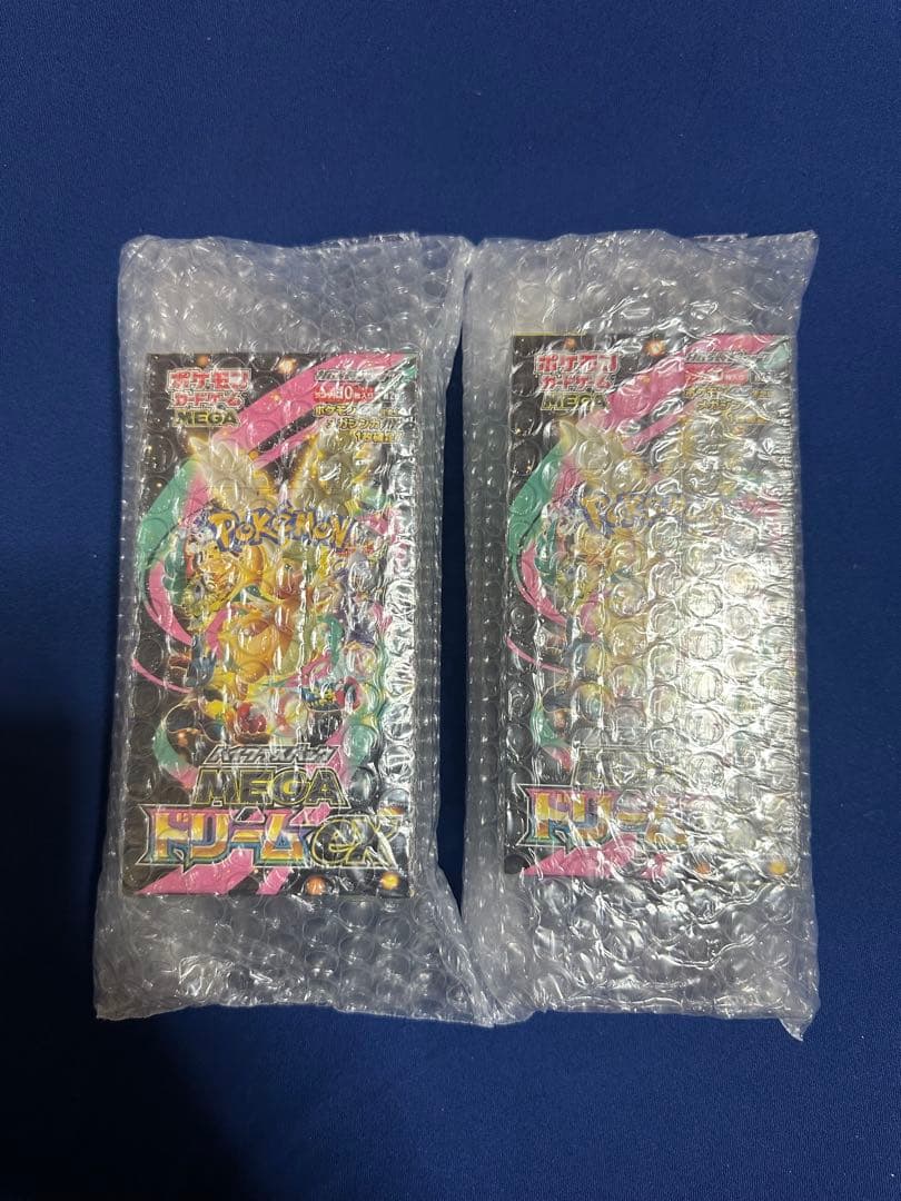 ポケモンカードゲーム MEGA ドリームEX シュリンク付き 4BOX