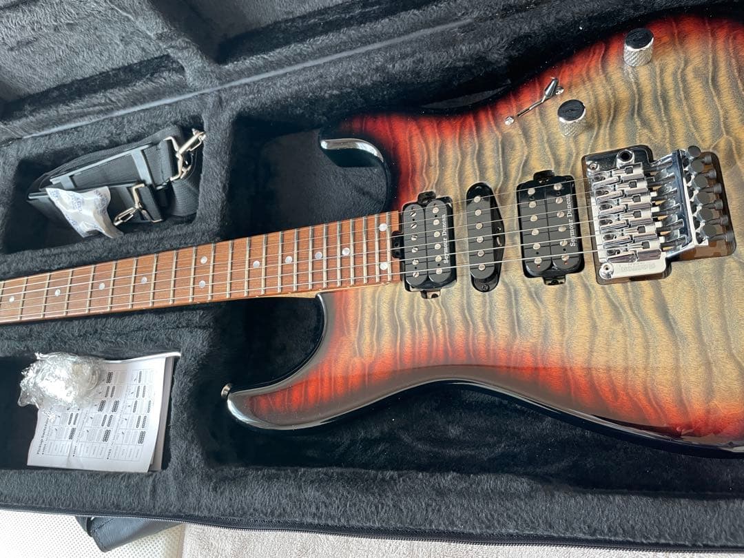ギター charvel mj san dimas qm